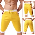 thumbnail image 1 of Wancir Men’s Summer Casual Workout Gym Joggers Capri Pants Lounge Sweat Shorts, 1 of 3