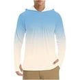 thumbnail image 1 of Wancir Men's Sun Protection Shirts UV SPF UPF 50+ Long Sleeve Rash Guard Fishing Running Quick Dry Lightweight, 1 of 8