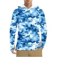 thumbnail image 1 of Wancir Men's Sun Protection Shirts UV SPF UPF 50+ Long Sleeve Rash Guard Fishing Running Quick Dry Lightweight, 1 of 8