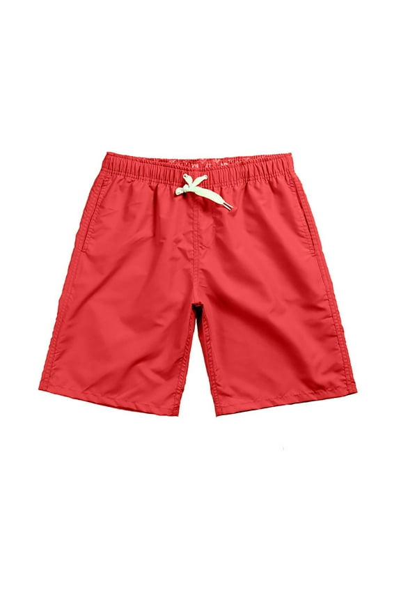 Wancir Men's Swim Trunks Quick Dry Beach Shorts with Pockets, Mens Board Shorts Swimsuit Swimwear Bathing Suit