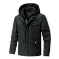 thumbnail image 1 of Wancir Men's Winter Skiing Jackets Waterproof Coats Insulated Thermal Snowboard Jacket Parka Raincoat Hood, 1 of 8