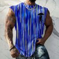 thumbnail image 1 of Wancir Men's Workout Tank Tops Gym Cut Off Sleeveless T Shirt Bodybuilding Fitness Muscle Athletic Tank Top Palm Tree Shirts Tee, 1 of 7