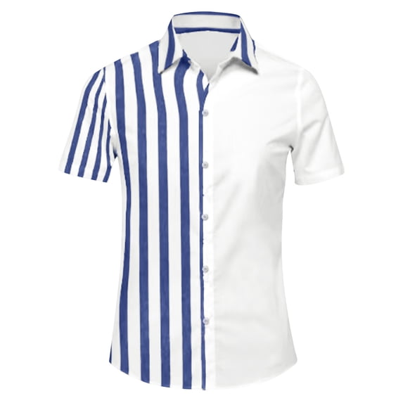 Wancir Mens Cuban Guayabera Shirt 2025 Summer Trendy Beach Linen Shirts Short Sleeve Casual Button Down Shirts