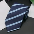 thumbnail image 1 of Wancir Mens Fashion Twill Business 8cm Dress Shirt Solid Polyester Hand Tie, 1 of 3