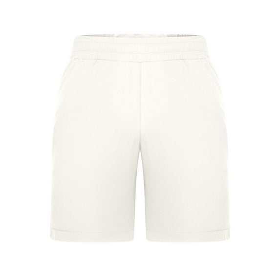 Wancir Mens Gym Shorts Cotton 7" Running Workout Shorts Zipper Pocket Sweat Athletic Shorts