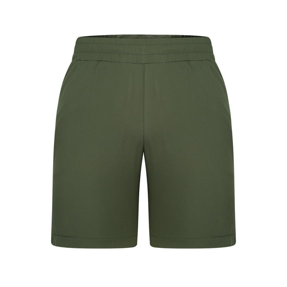 Wancir Mens Gym Shorts Cotton 7" Running Workout Shorts Zipper Pocket Sweat Athletic Shorts