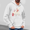 thumbnail image 1 of Wancir Mens Hooded Sweatshirt Long Sleeve Casual Corduroy Drawstring Pullover Hoodies with Pocket, 1 of 4