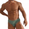 thumbnail image 1 of Wancir Mens Sexy Briefs with Bulge Pouch Soft Low Rise Underwear Stretch Tagless Bikini, 1 of 3