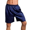 thumbnail image 1 of Wancir Mulberry Silk Shorts for Men, Silk Boxers Sleepwear, Relaxed Fitness Wear, Front Pockets, Elastic Waist, 1 of 8