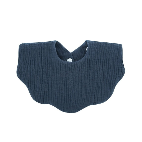 Wancir Muslin Drool Bibs for Boys Girls, Adjustable Baby Bibs for Drooling and Teething, Soft Cotton Baby Bandana Bibs for Newborn Feeding Essentials