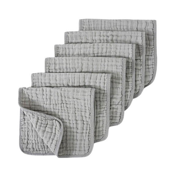 Wancir Muslin Drool Bibs for Boys Girls, Adjustable Baby Bibs for Drooling and Teething, Soft Cotton Baby Bandana Bibs for Newborn Feeding Essentials