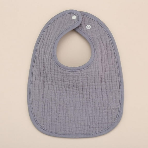 Wancir Muslin Drool Bibs for Boys Girls, Adjustable Baby Bibs for Drooling and Teething, Soft Cotton Baby Bandana Bibs for Newborn Feeding Essentials