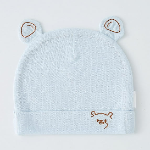 Wancir Newborn Hospital Hat 0-12Months Preemie Boys Girls Beanie Solid Infant Baby Hats Autumn Winter