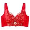 Wancir No-WireWireless Bras for Women Full Coverage Supportive Lightly Lined Cup Lace Bra