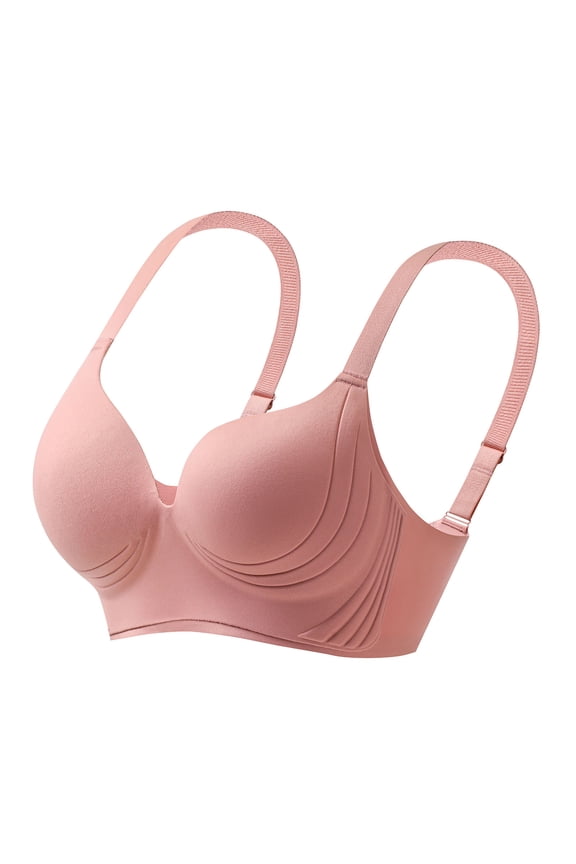 Wancir Plus Size Anti-Sagging Seamless Bra - No-Slip Lift & Side Support