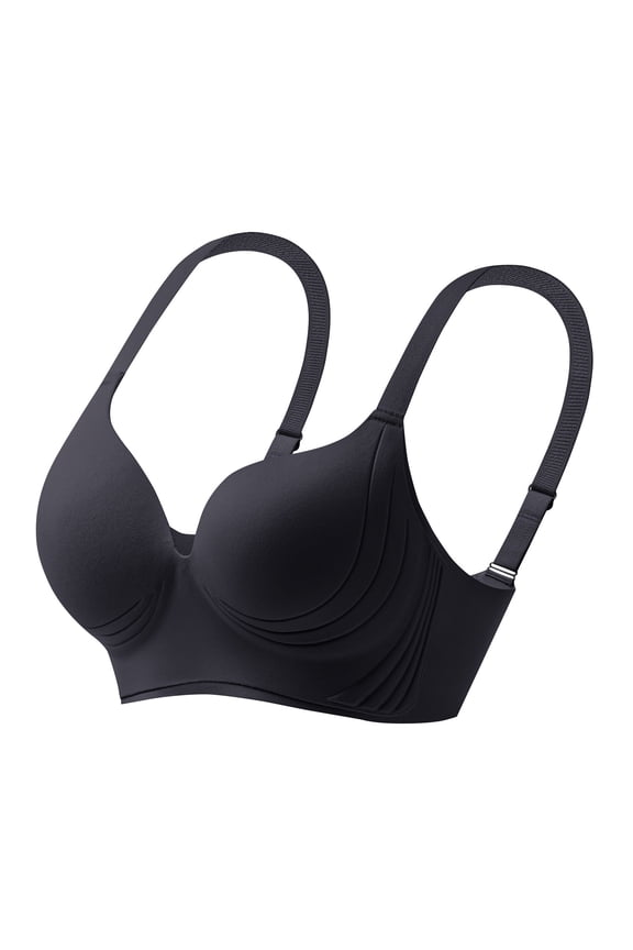 Wancir Plus Size Anti-Sagging Seamless Bra - No-Slip Lift & Side Support