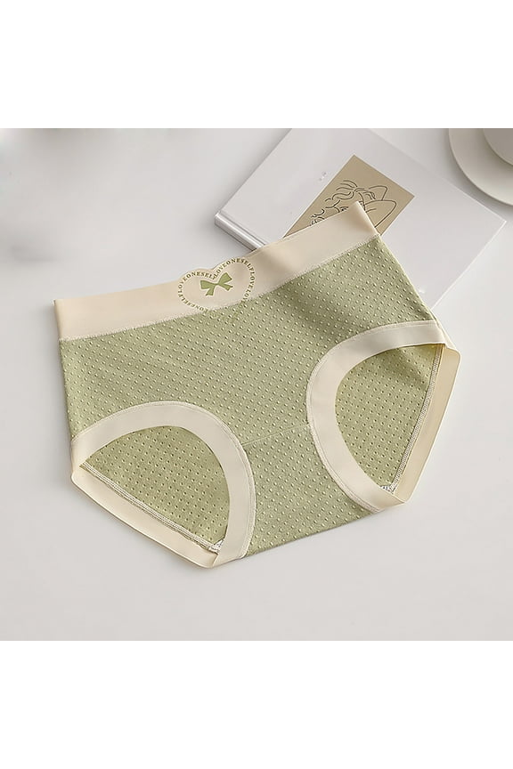 Wancir Pure Cotton Panty for Seniors High Waist Shorts Medium Elderly Women Soft Briefs Mom's Panties Sleep Underwear