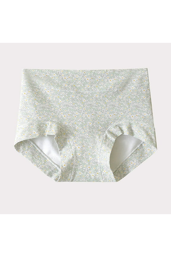Wancir Pure Cotton Panty for Seniors High Waist Shorts Medium Elderly Women Soft Briefs Mom's Panties Sleep Underwear