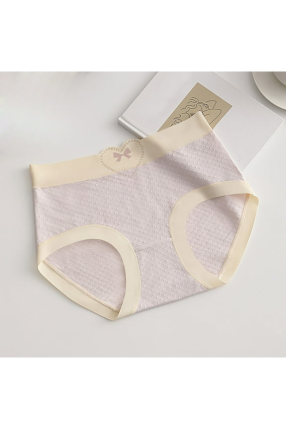 Wancir Pure Cotton Panty for Seniors High Waist Shorts Medium Elderly Women Soft Briefs Mom's Panties Sleep Underwear