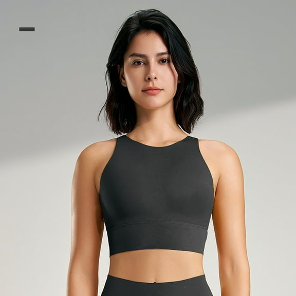 Wancir Ribbed Basic Tank Tops for Women Workout Crop Top Sleeveless Crew Neck Twist Back