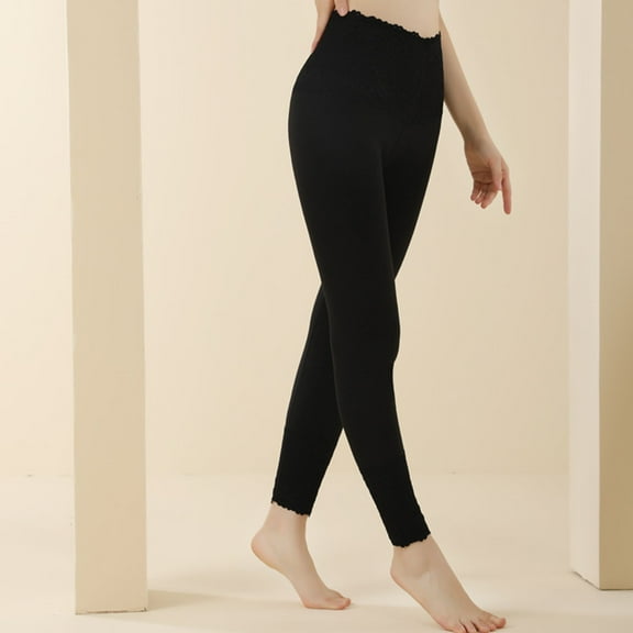 Wancir Sherpa Fleece Lined Leggings for Women Warm Thick Leggings High Waist Workout Pants Plus Size Winter Leggings Tights