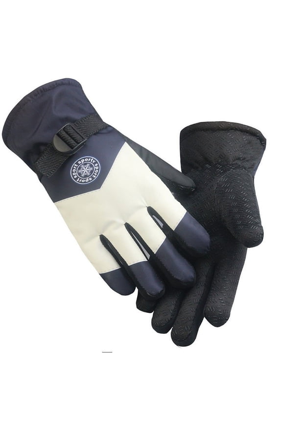 Wancir Snowmobile Gloves,Ski Gloves for Men Women Waterproof Windproof Touchscreen Snowboard Gloves,Warm Winter Gloves with Wrist Straps for Cold Weather.