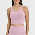 thumbnail image 1 of Wancir Sports Bra for Women | Medium Support Compression Padded Workout Bras Longline Shelf Bra, 1 of 5