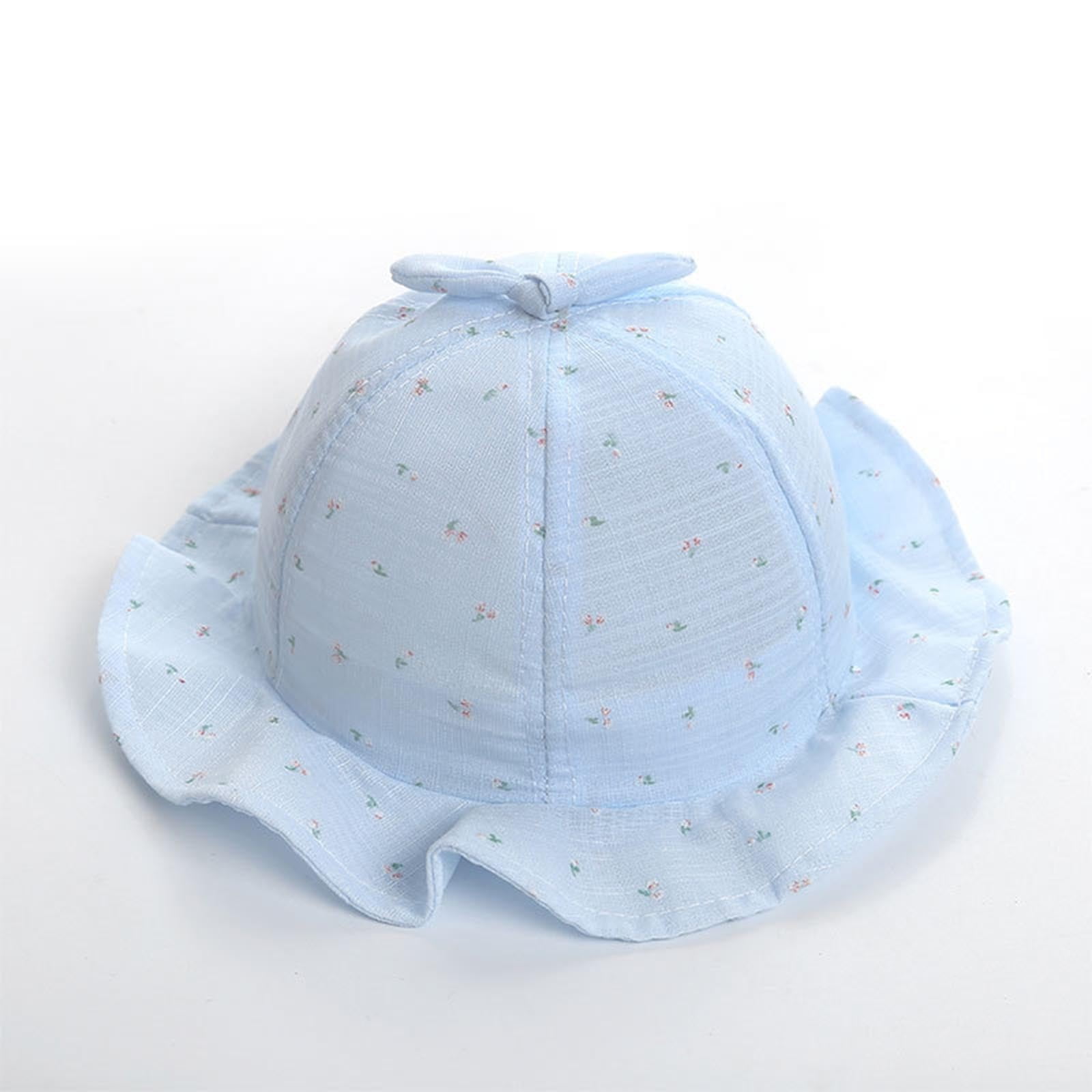 Lavender Polka Dot Baby Sun Hat with Plush Fruit Ears – “HAPPY” Label