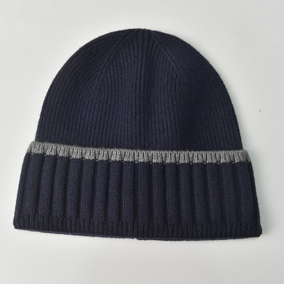 Wancir Swag Wool Knit Cuff Short Fisherman Beanie for Men Women, Winter Warm Hats