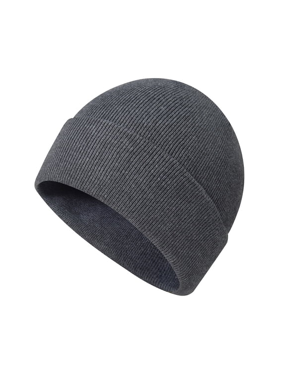 Wancir Swag Wool Knit Cuff Short Fisherman Beanie for Men Women, Winter Warm Hats