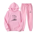 thumbnail image 1 of Wancir Sweat Set for Women 2025 Valentine's Day Oversized Long Sleeve Sweatsuits Print Cute Hearts Casual Warm Outfits, 1 of 5