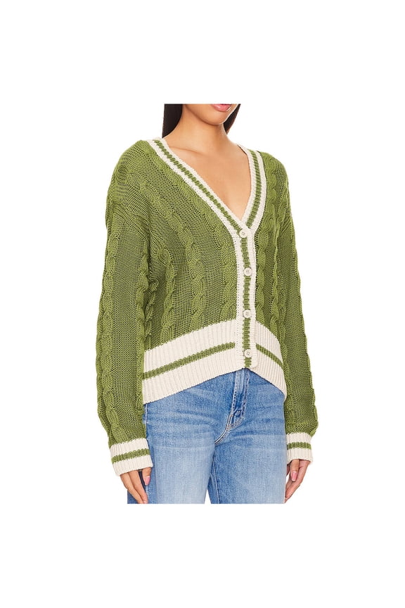 Wancir Sweaters for Women Sleeve Sexy Deep V Neck Casual Knit Striped Pullover Sweater