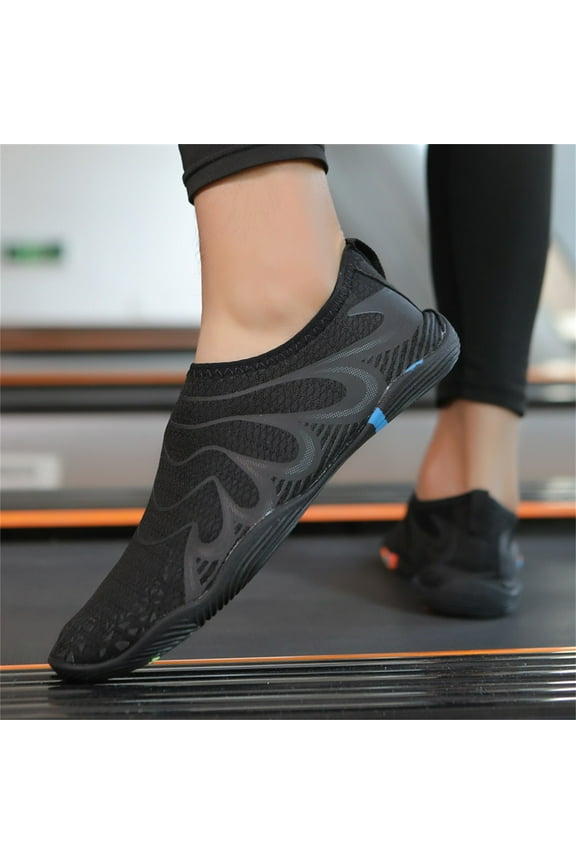 Wancir Swim Water Shoes for Kids Quick Dry Barefoot Aqua Sneakers Shoe for Beach Hiking Diving Boating River Outdoor Water Sports 5-17T