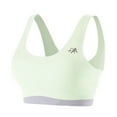 thumbnail image 1 of Wancir Teen Girls' Training Bra Seamless Cotton Cami Wireless Bras Criss Cross Sport Bra Bralette, 1 of 7