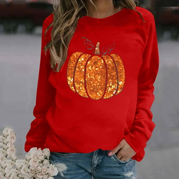 Wancir Thankful Blessed Thanksgiving Shirts Vintage Color Block T Shirt Blouse for Women Long Sleeve Splicing Tee Tops Tunic