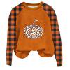 thumbnail image 1 of Wancir Thanksgiving Shirts Women Funny Turkey Graphic Sweatshirt Grateful Blessed Fall Long Sleeve Pullover Tops, 1 of 3