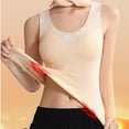 thumbnail image 1 of Wancir Thermal Tank Top for Women Fleece Lined Thermal Shirts Sleeveless Tops Camisole Warm Base Layer Vest Cold Weather, 1 of 4