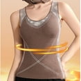 thumbnail image 1 of Wancir Thermal Tank Top for Women Fleece Lined Thermal Shirts Sleeveless Tops Camisole Warm Base Layer Vest Cold Weather, 1 of 7