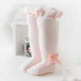thumbnail image 1 of Wancir Thick Baby Girls Tights Toddlers Seamless Knit Cotton Leggings Bowknot Stockings Infants, 1 of 4