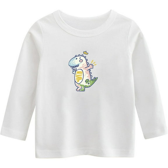 Wancir Toddler Baby Girls Sweatshirts Casual Pullover Crewneck Winter Long Sleeve Tops Shirts Clothes 3T-10T