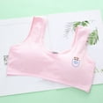 thumbnail image 1 of Wancir Training Bras for Girls Seamless Cami Bralettes Sports Vest/Girls Sports Bra 6-14 Years, 1 of 3