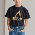 thumbnail image 1 of Wancir Transportation Shirt for 3-14T Boys Funny Cartoon T-Shirt Short Sleeve Car Train Excavator Shirts, 1 of 6