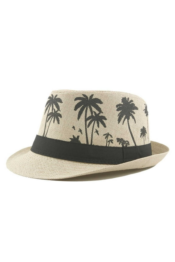 Wancir Unisex Timelessly Classic 20s Trilby Fedora Hat Men Women Short Brim Panama Jazz Cap Manhattan