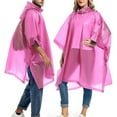 thumbnail image 1 of Wancir Waterproof Rain Poncho Lightweight Reusable Hiking Hooded Coat Jacket for Outdoor Activities, 1 of 3