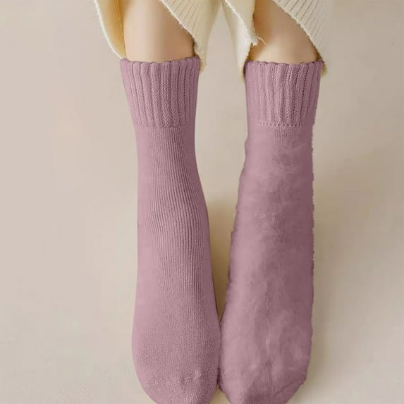 Wancir Winter Socks Mens, Thick Warm Merino Wool Socks, Super Soft Thermal Casual Boot Socks Hiking Socks