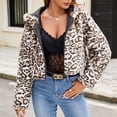 thumbnail image 1 of Wancir Women Faux Fur Short Jacket Long Sleeve Coat Open Front Fur Coat Winter Warm Shaggy Faux Fur Parka Coat Winter Warm, 1 of 9
