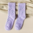 thumbnail image 1 of Wancir Women Fuzzy Fluffy Socks Cozy Slipper Socks Warm Soft Winter Plush Home Sleeping Socks Gifts, 1 of 3