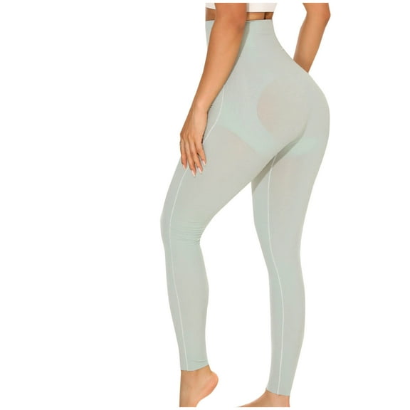 Wancir Women Ribbed Seamless Leggings High Waisted Workout Gym Yoga Pants