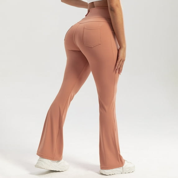 Wancir Women Ribbed Seamless Leggings High Waisted Workout Gym Yoga Pants