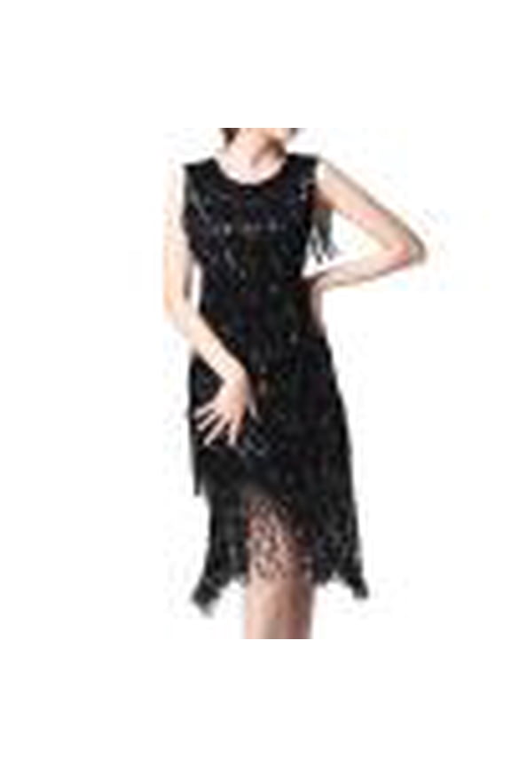 Wancir Women Sexy Sequin Dress - Halter V Neck Sleeveless Mesh Bodycon Evening Party Club Night Wear